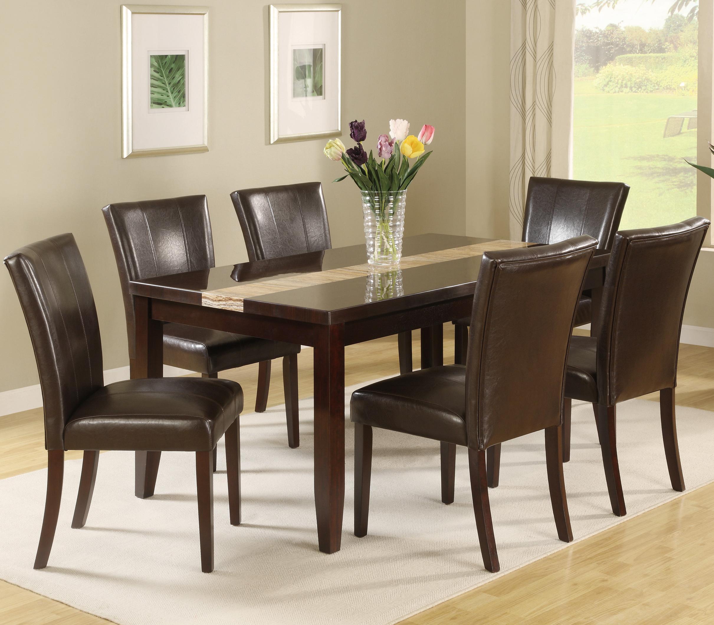 6 seater granite dining table on sale